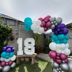 80cm High Marquee Number Lights (Price per number) Rental